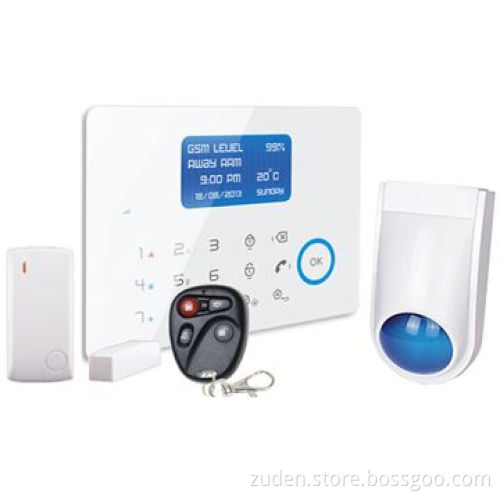 GSM Home Alarm System with Touch Keypad, App Control, Temperature Sensor, CID ProtocolNew